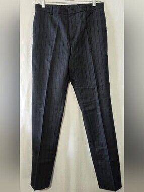 COS Men's Wool Pinstripe Dress Pants Size 28
